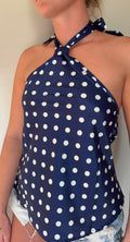 The Spot On Halter Top