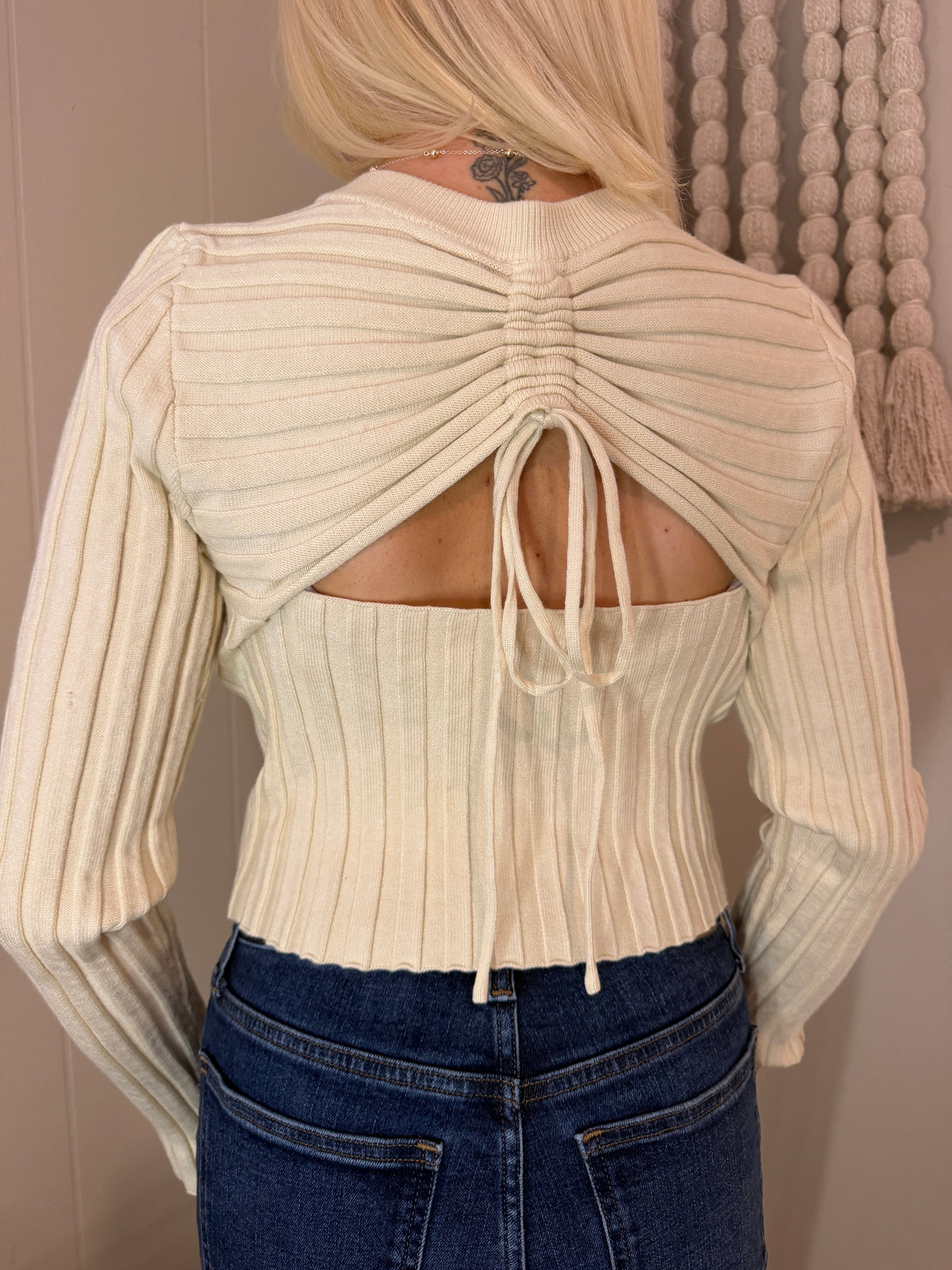 The Sweet Cream Sweater